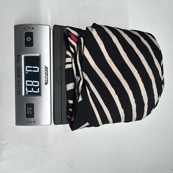 Boston Proper Maxi Skirt Small Black Red African Geometric Long Slit USA Vtg? - Picture 10 of 10